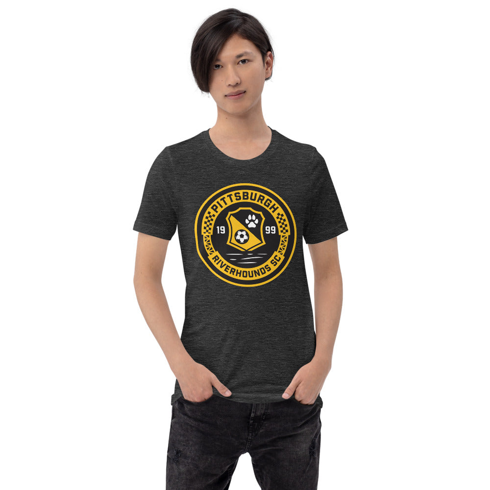 Pittsburgh Riverhounds SC Crest Adult T-Shirt