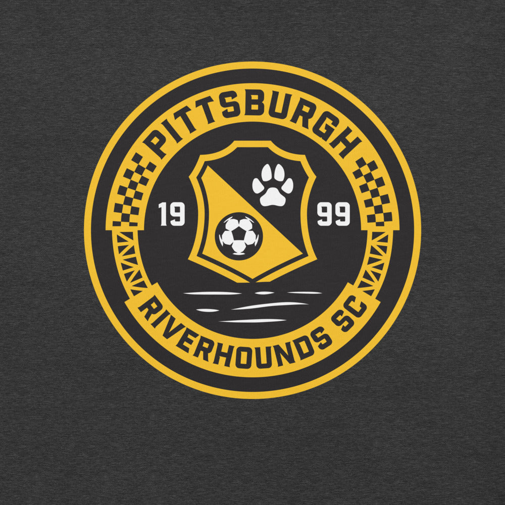 Pittsburgh Riverhounds SC Crest Adult T-Shirt