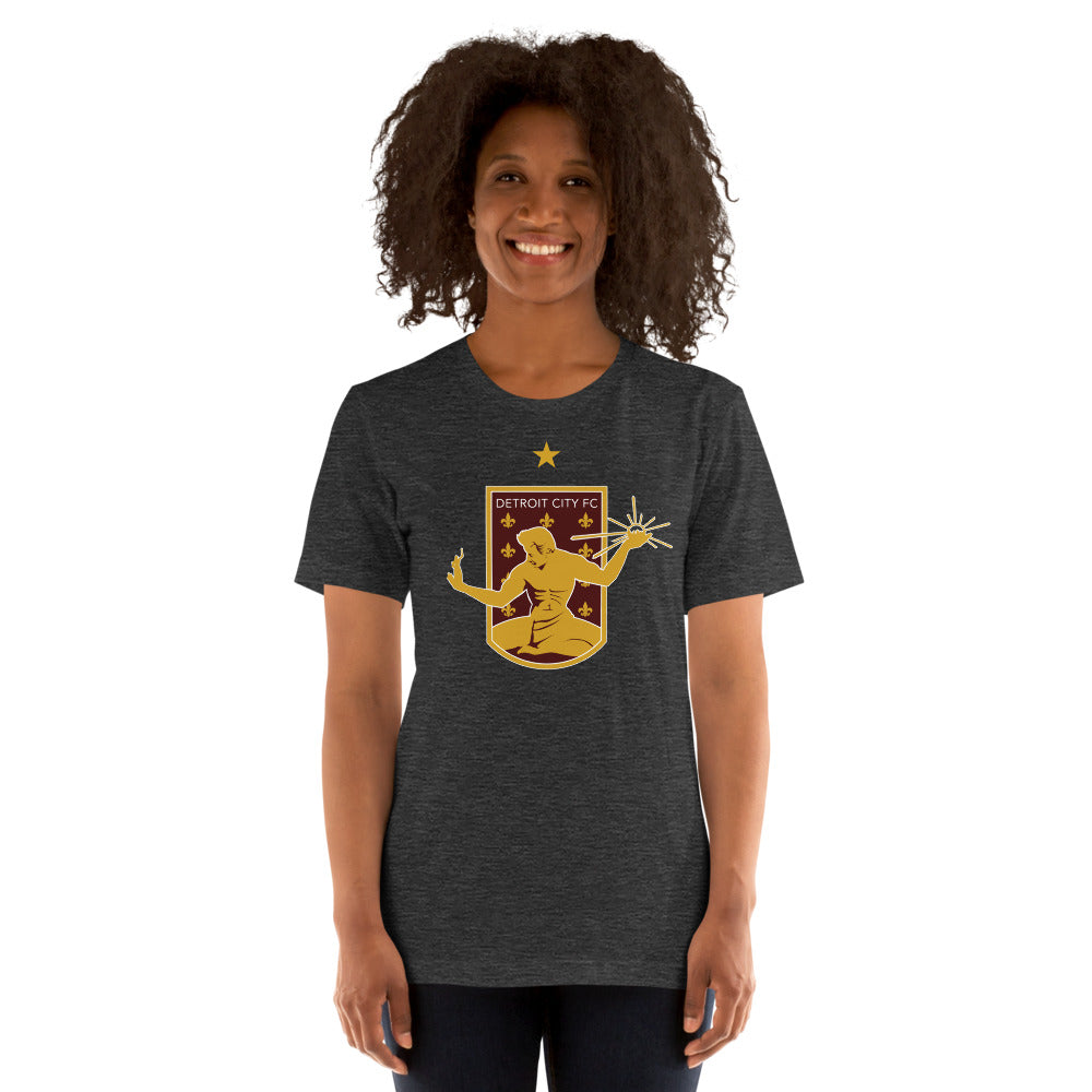 Detroit City FC Crest Adult T-Shirt