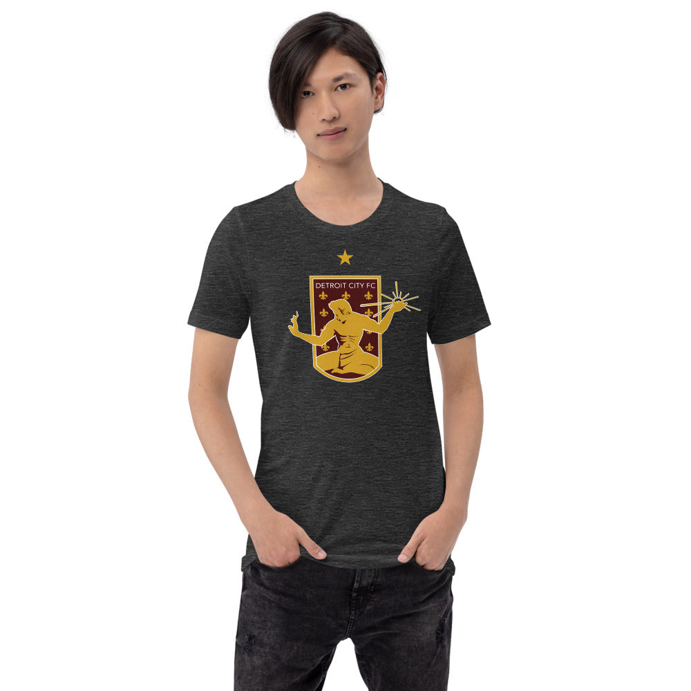 Detroit City FC Crest Adult T-Shirt