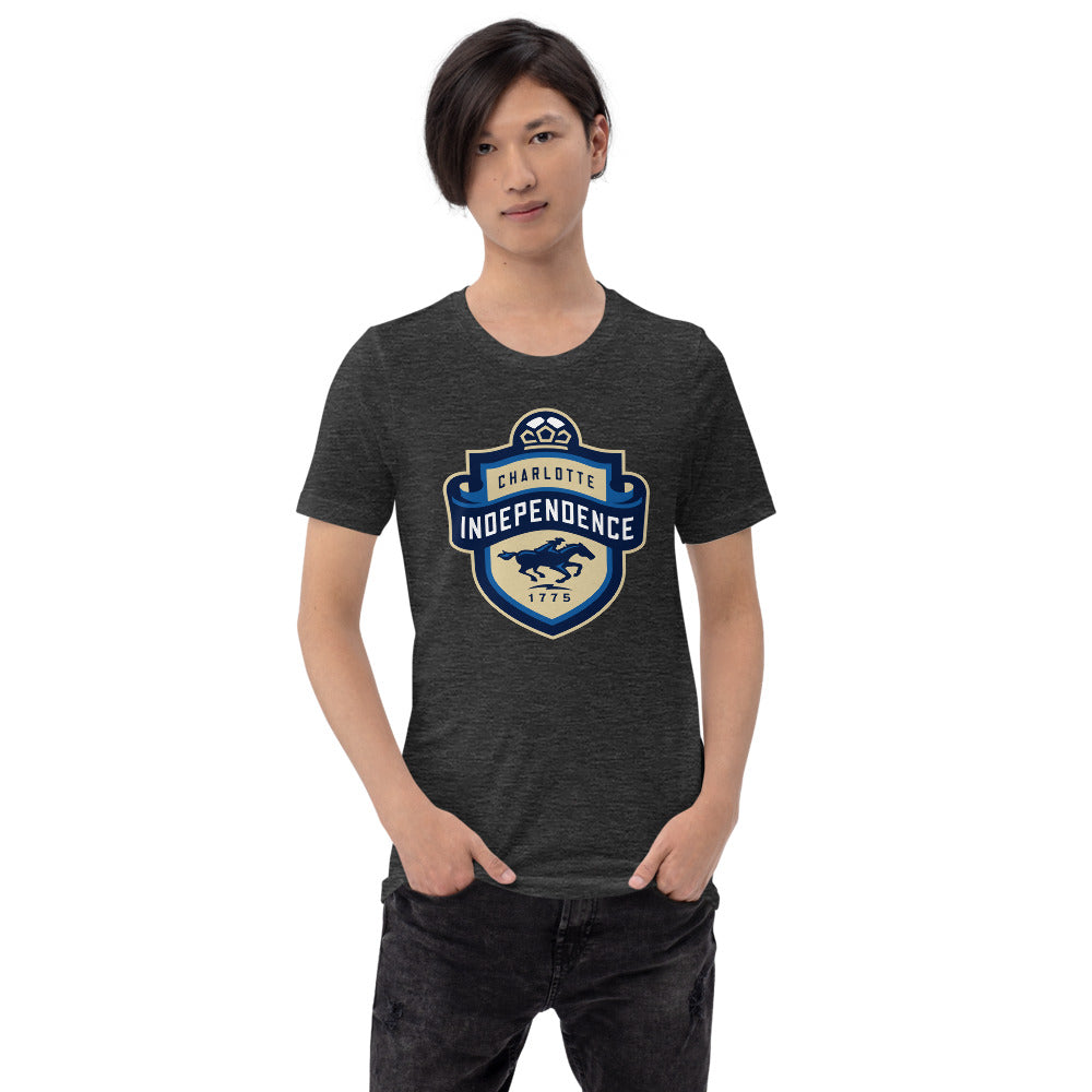 Charlotte Independence Crest Adult T-Shirt