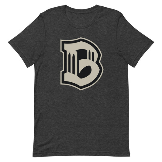 Brooklyn fc crest adult t-shirt - dark grey heather