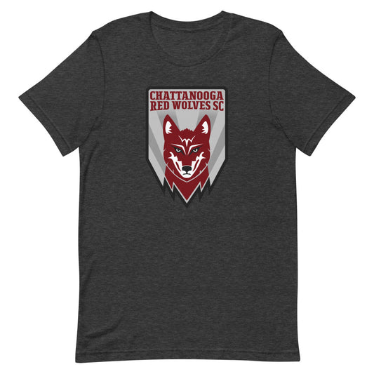 Chattanooga Red Wolves SC Crest Adult T-Shirt