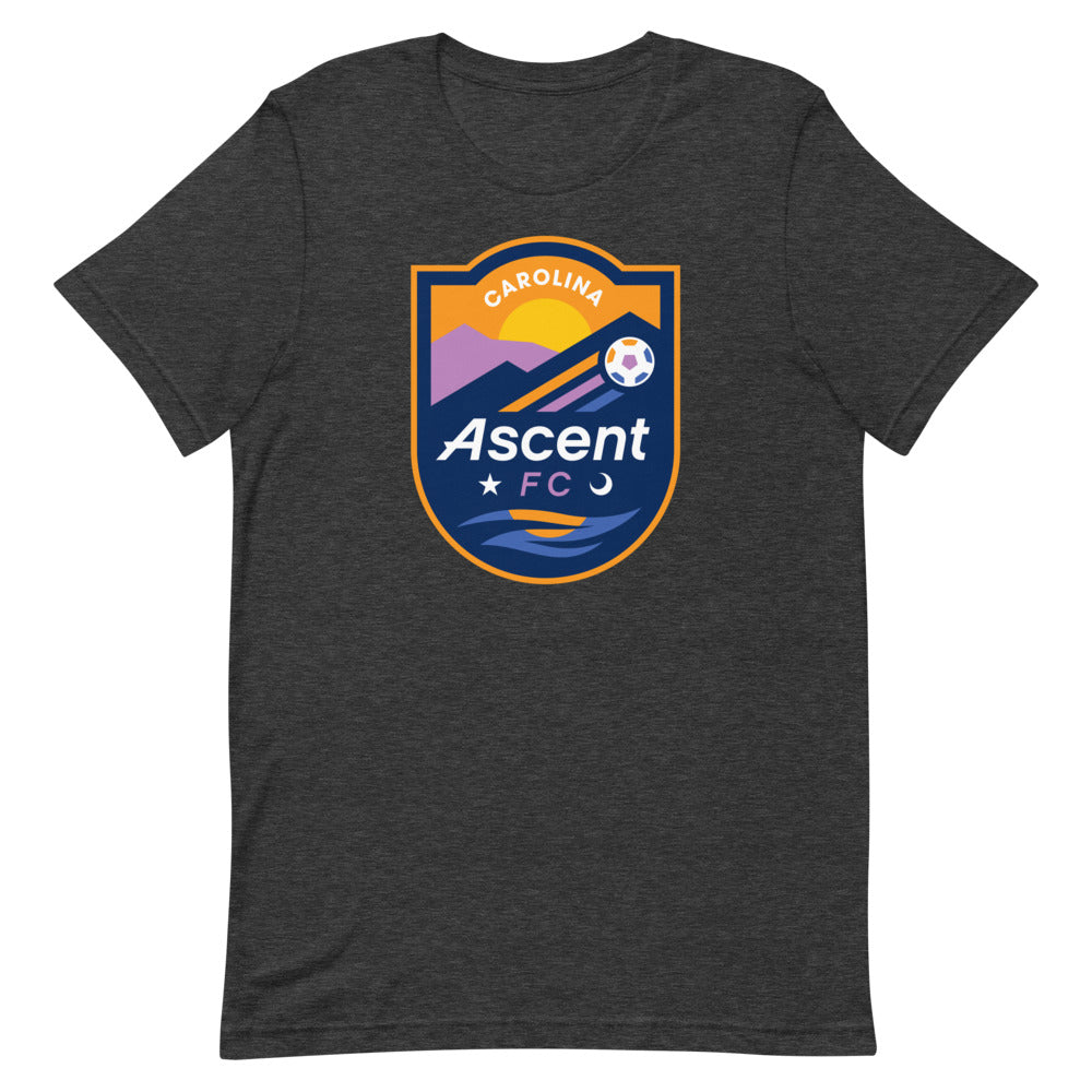 Carolina Ascent FC Crest Adult T-Shirt