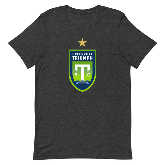 Greenville Triumph SC Crest Adult Short Sleeve T-Shirt