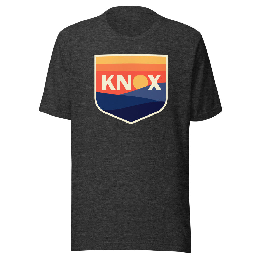 One Knoxville SC Crest Adult Short Sleeve T-Shirt Dark Grey Heather