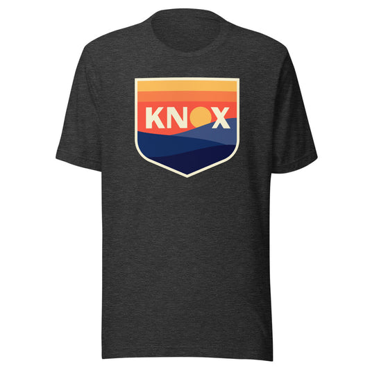 One Knoxville SC Crest Adult Short Sleeve T-Shirt Dark Grey Heather