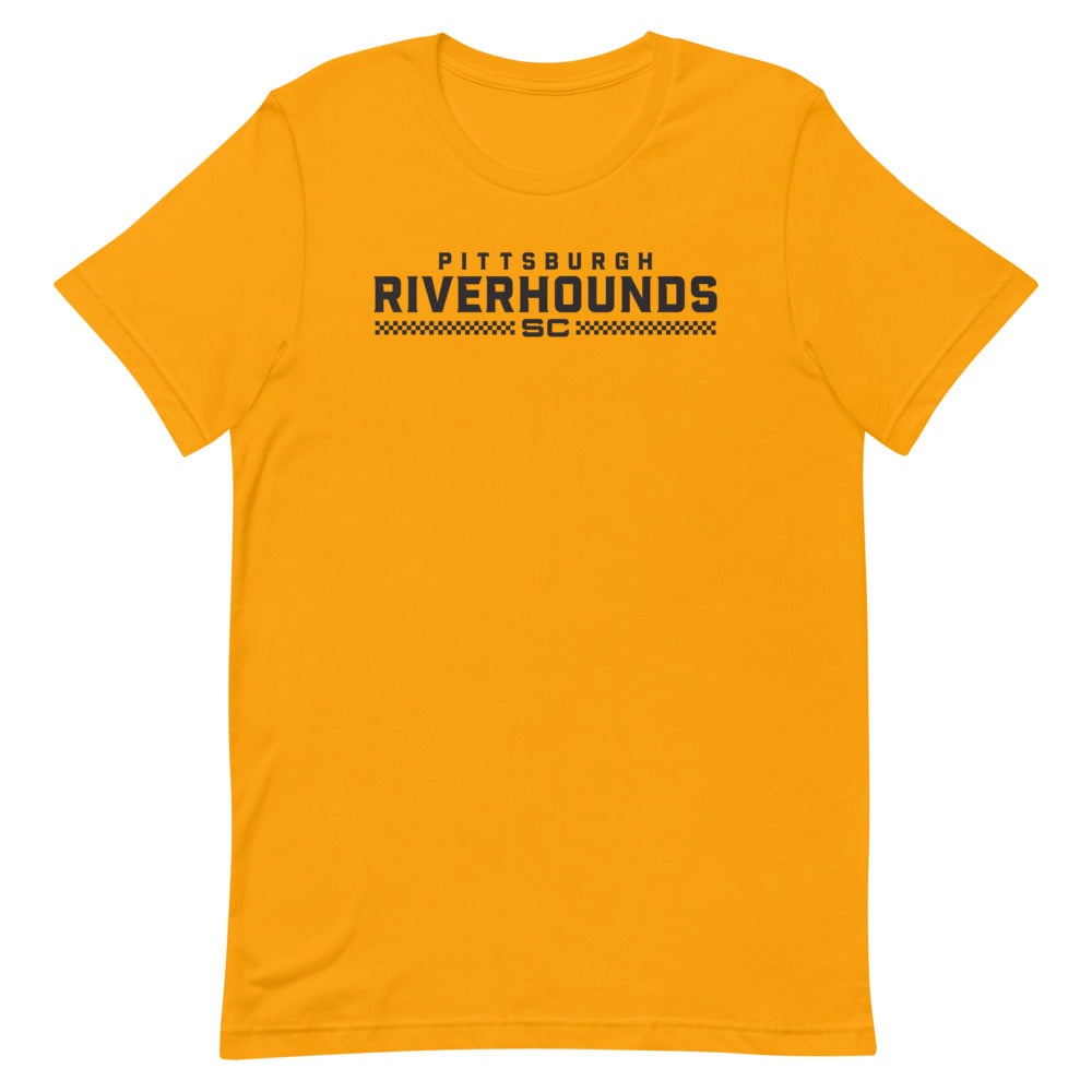 Pittsburgh Riverhounds SC Wordmark Adult T-Shirt