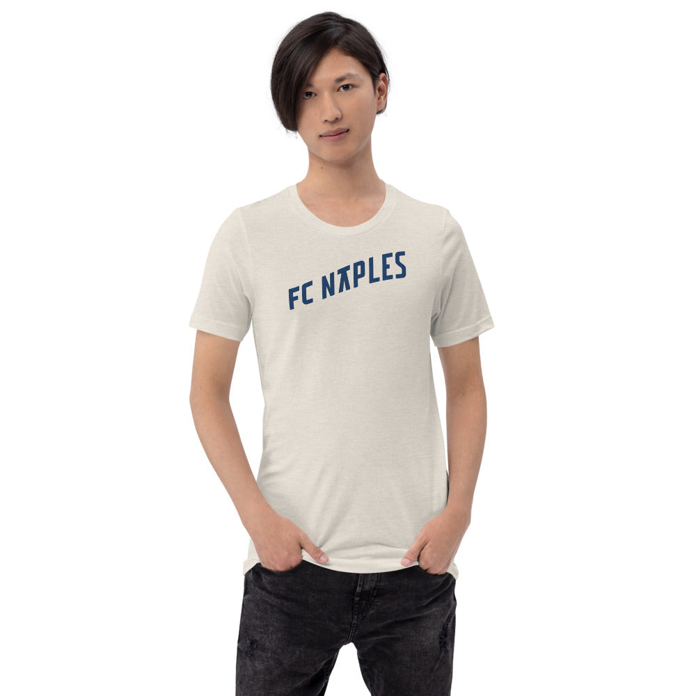 FC Naples Wordmark Adult Short Sleeve T-Shirt