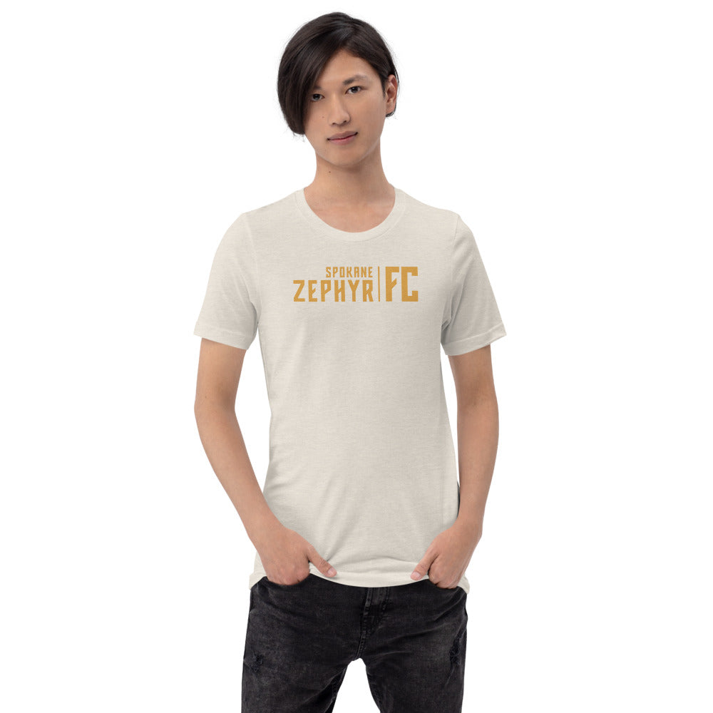 Spokane Zephyr FC Wordmark Adult T-Shirt