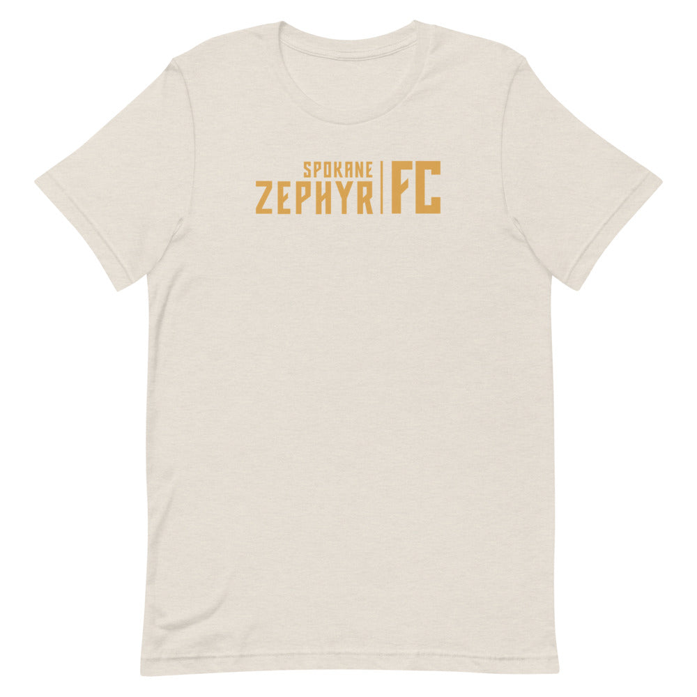 Spokane Zephyr FC Wordmark Adult T-Shirt