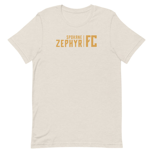 Spokane Zephyr FC Wordmark Adult T-Shirt