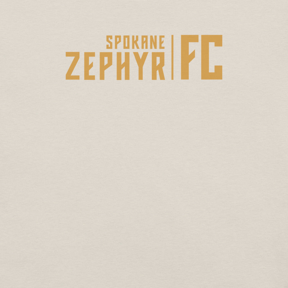 Spokane Zephyr FC Wordmark Adult T-Shirt