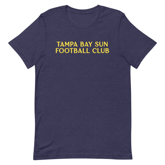 Tampa Bay Sun FC Wordmark Adult T-Shirt