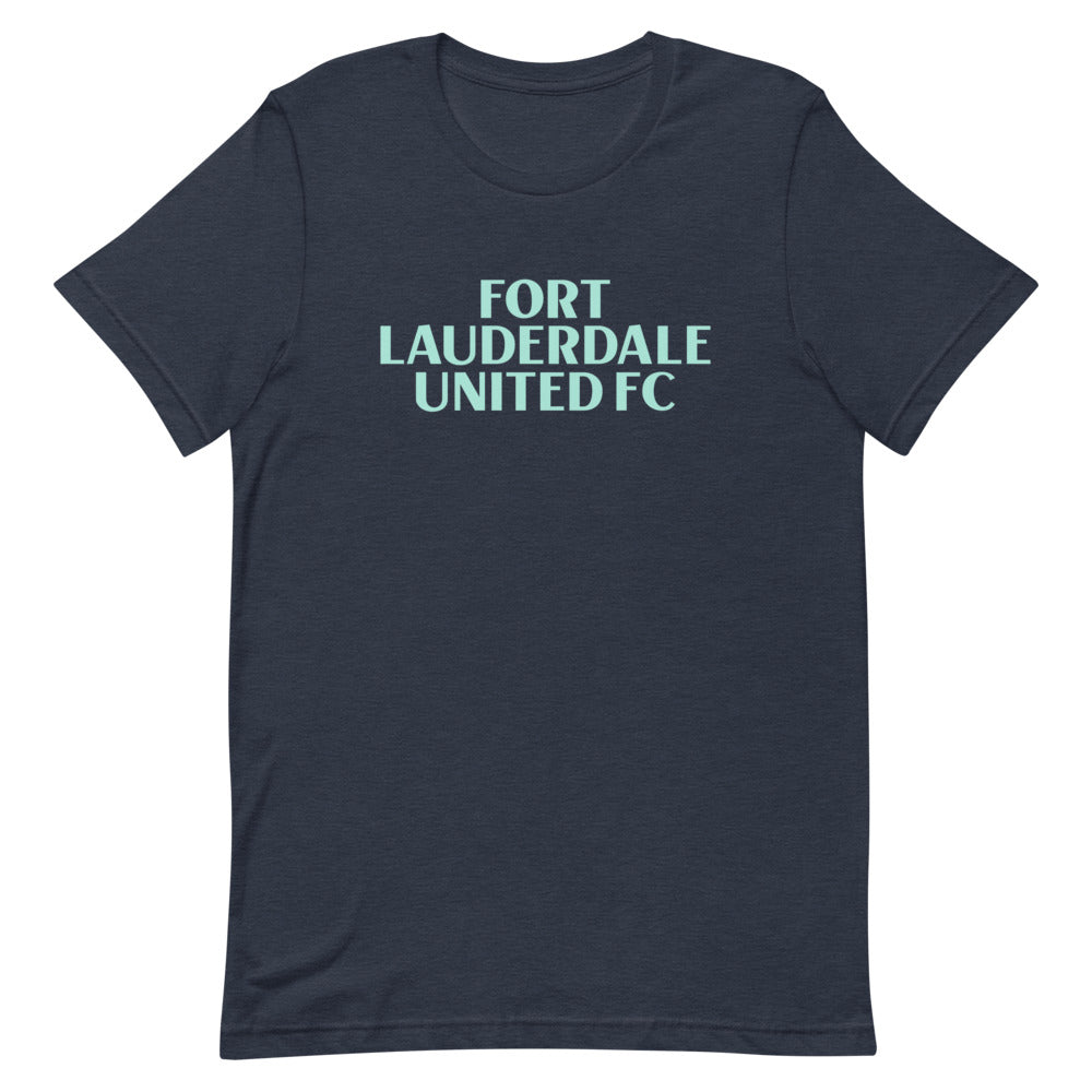 Fort Lauderdale United Wordmark Adult T-Shirt