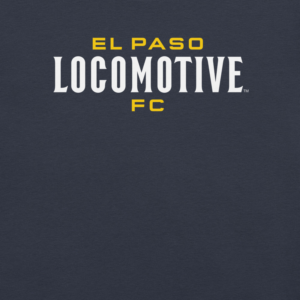 El Paso Locomotive Wordmark Adult T-Shirt