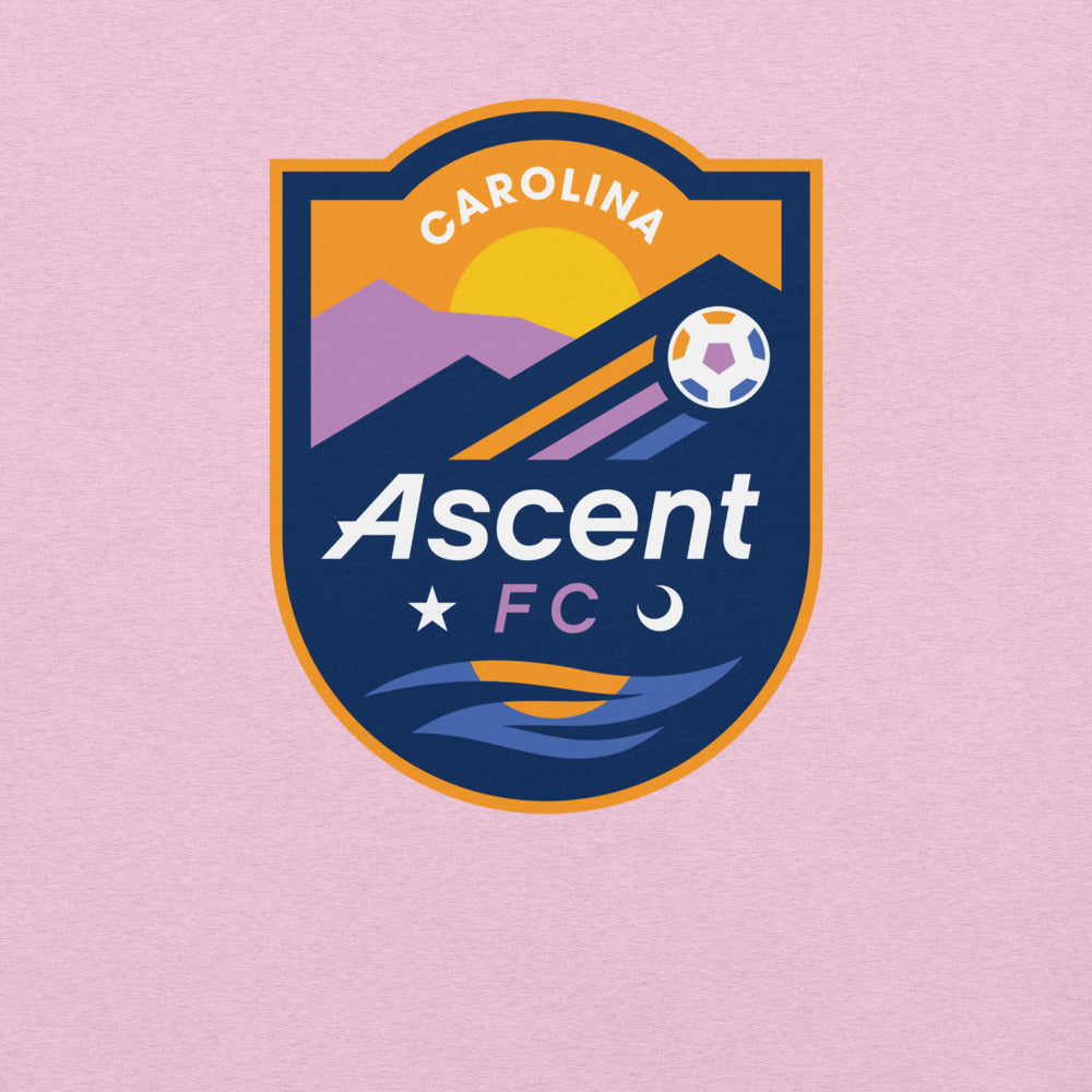 Carolina Ascent FC Crest Adult T-Shirt