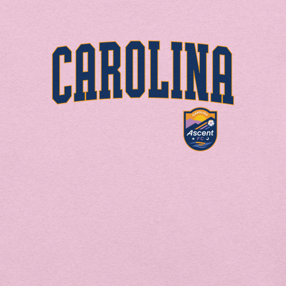 Carolina Ascent FC Wordmark Adult T-Shirt