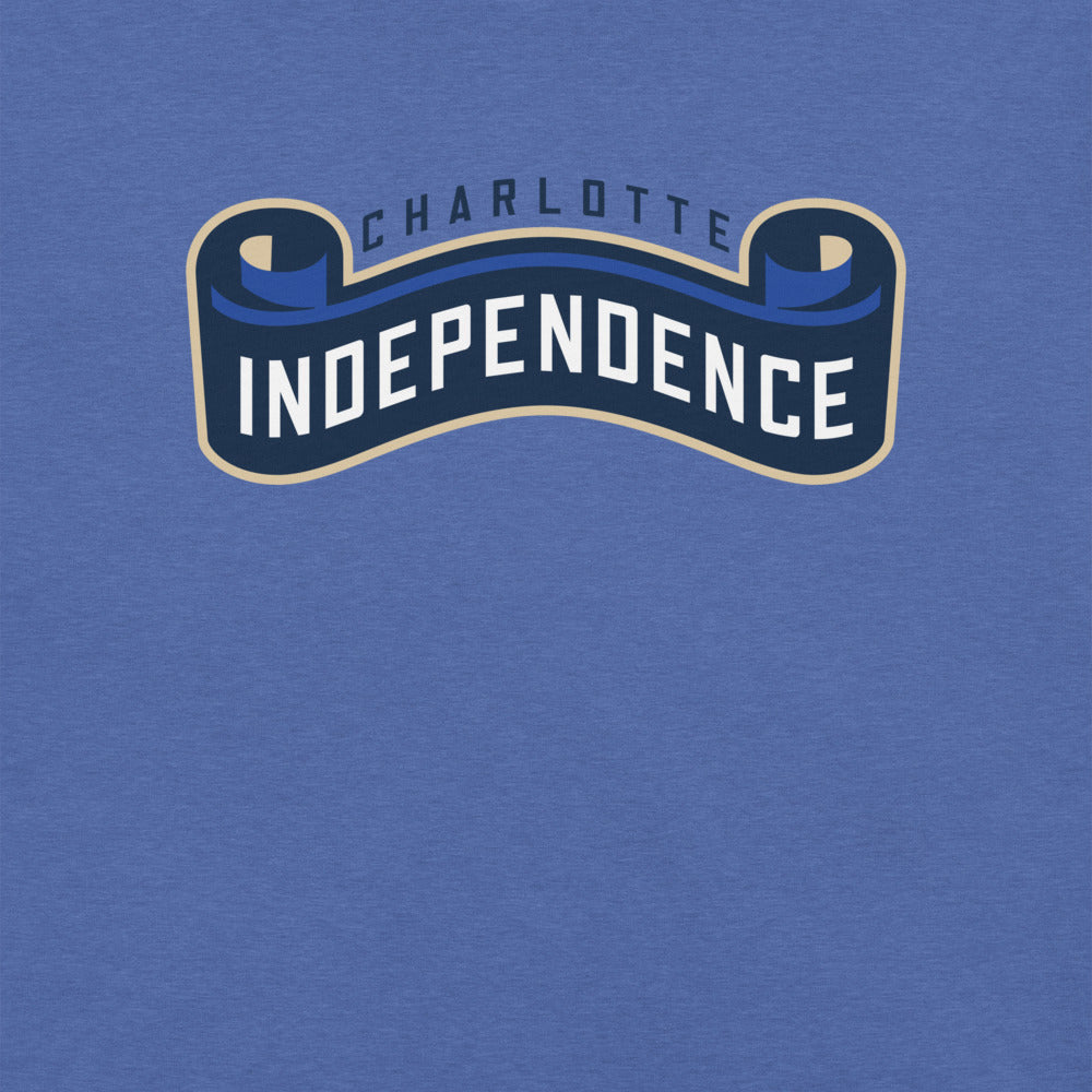 Charlotte Independence Wordmark Adult T-Shirt