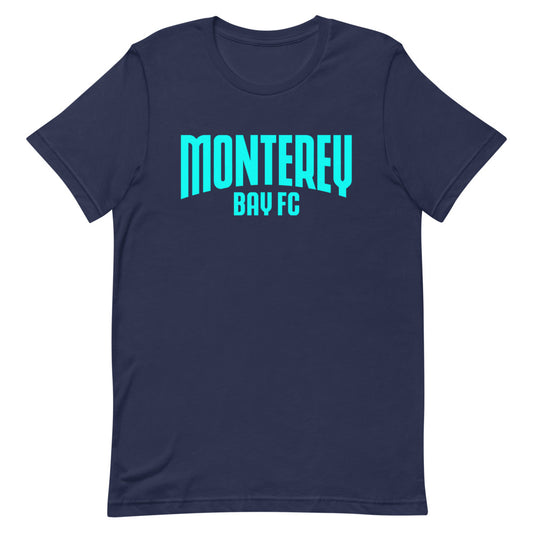 Monterey Bay FC Wordmark Adult T-Shirt