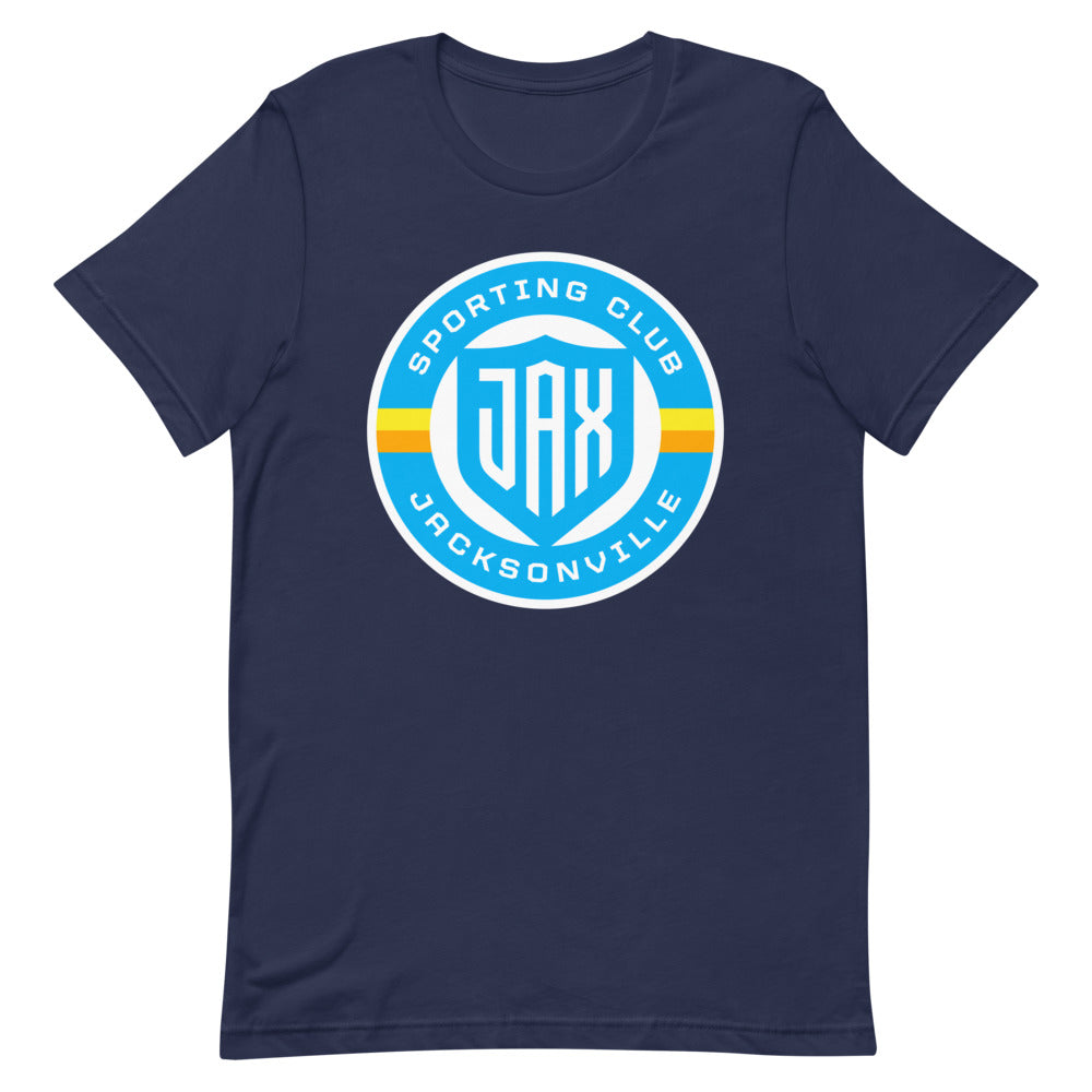 Sporting Jax Crest Adult T-Shirt