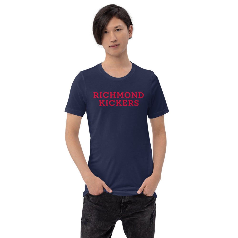 Richmond Kickers Wordmark Adult T-Shirt