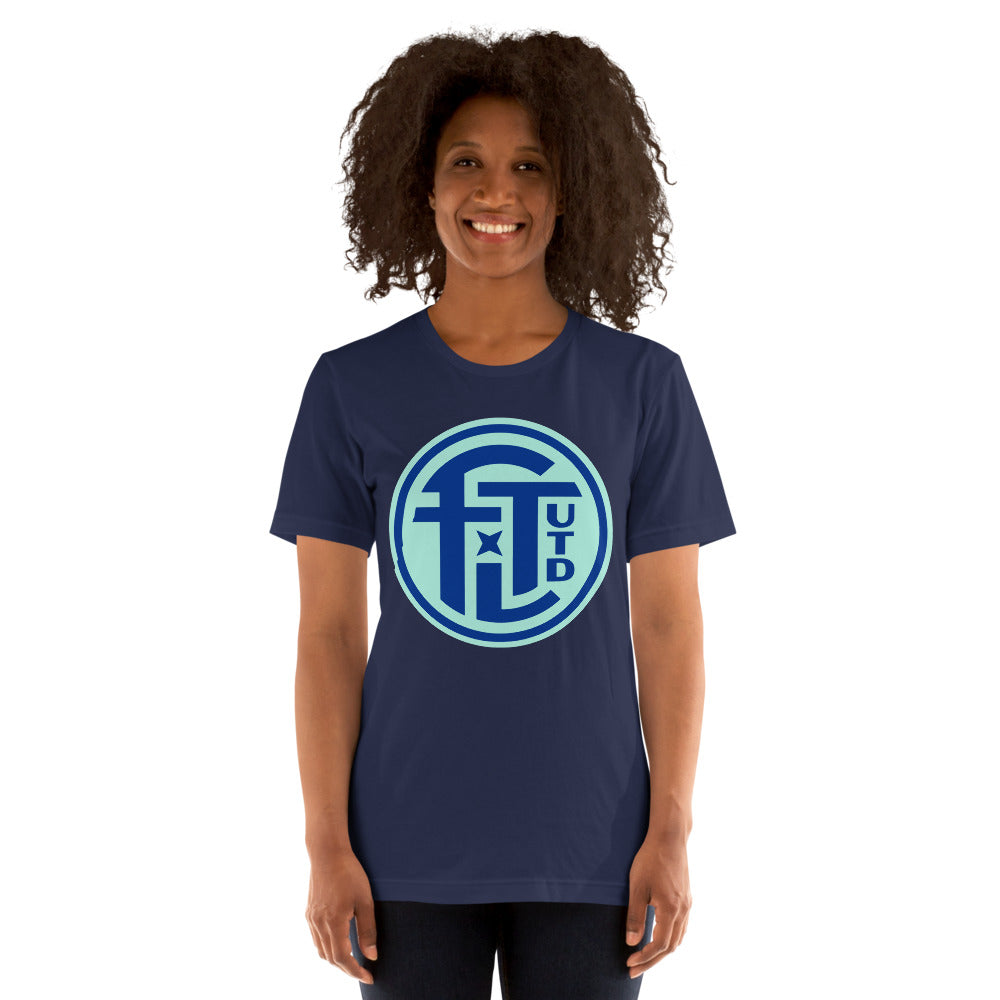 Fort Lauderdale United FC Crest Adult T-Shirt