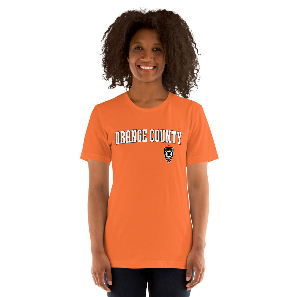 Orange County SC Wordmark Adult T-Shirt