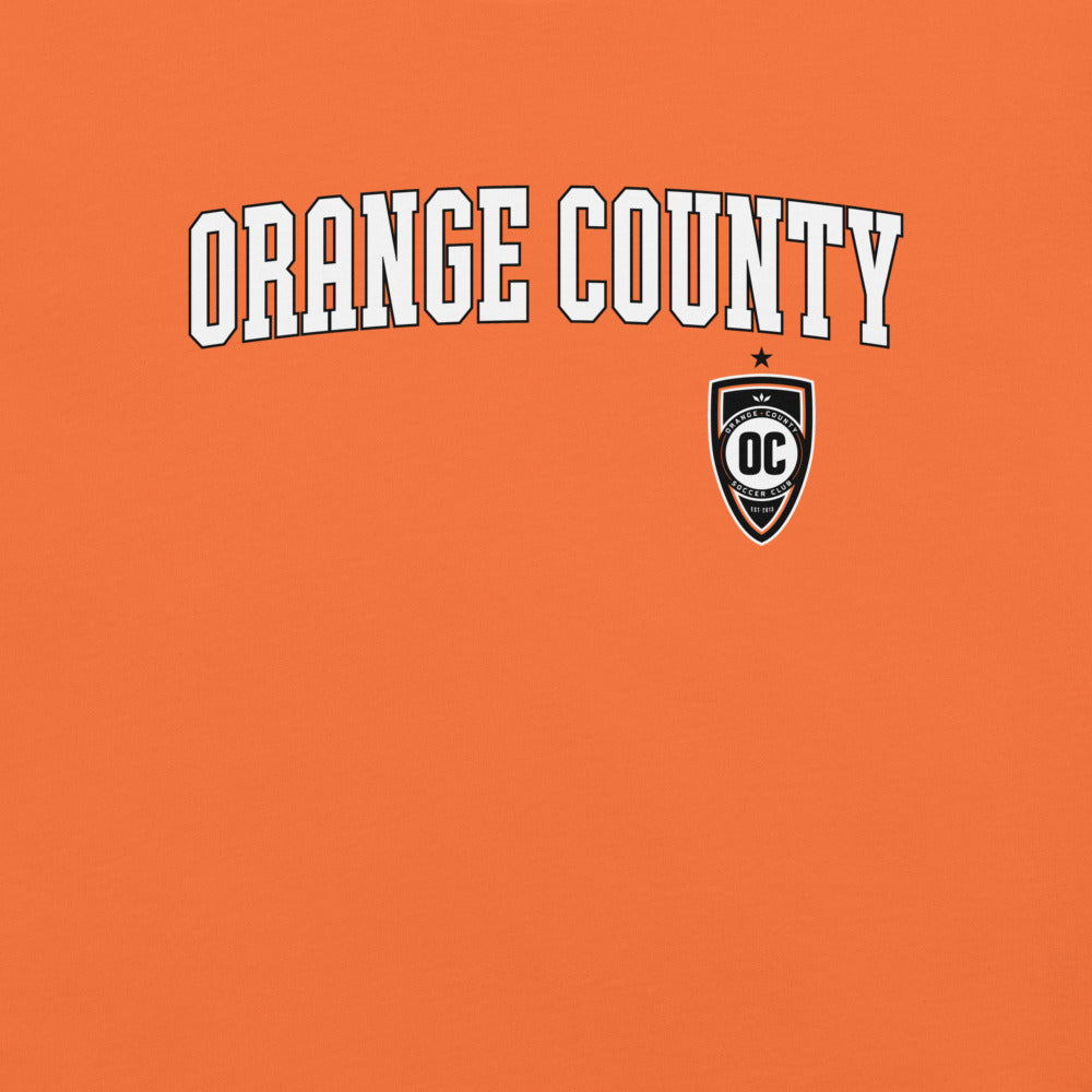 Orange County SC Wordmark Adult T-Shirt
