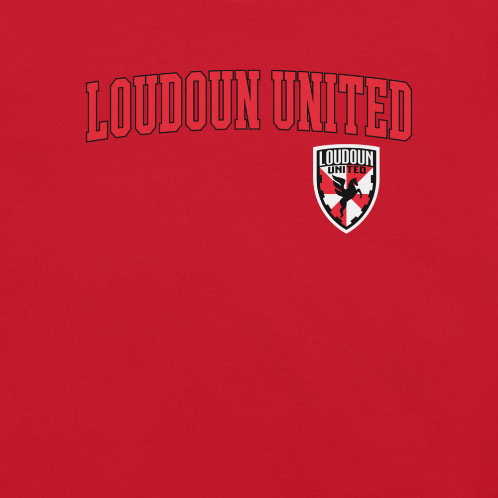 Loudoun United FC Wordmark Adult T-Shirt