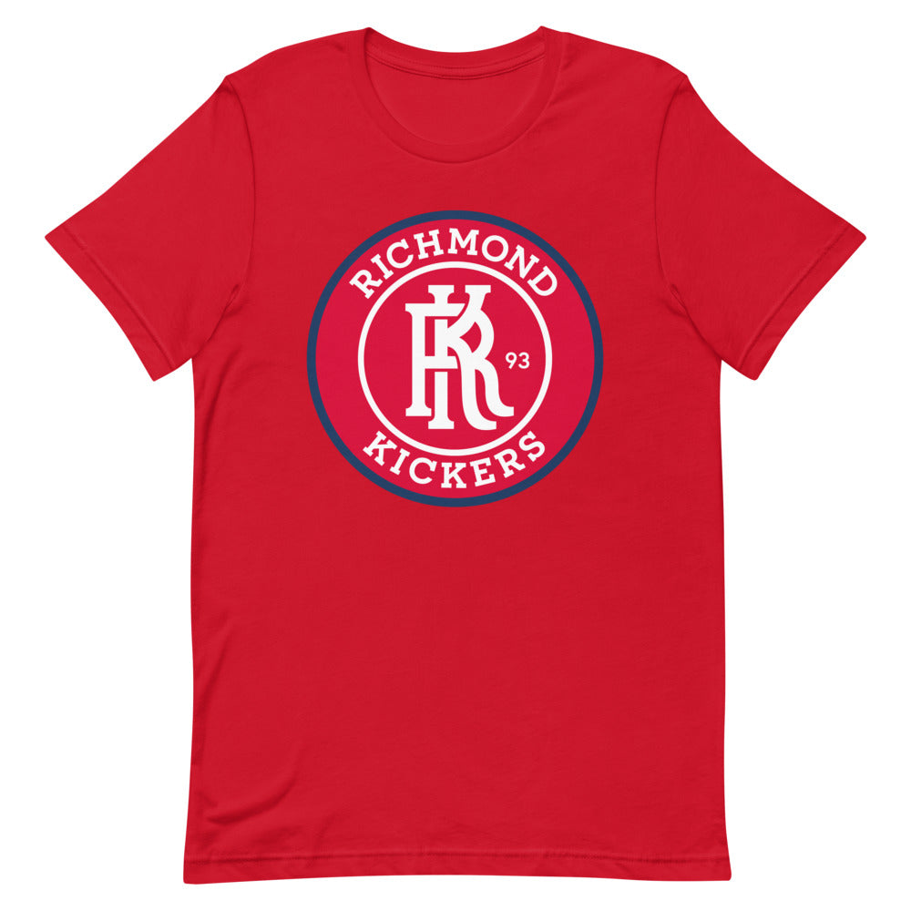 Richmond Kickers Crest Adult T-Shirt