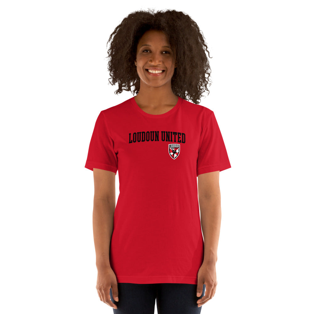 Loudoun United FC Wordmark Adult T-Shirt
