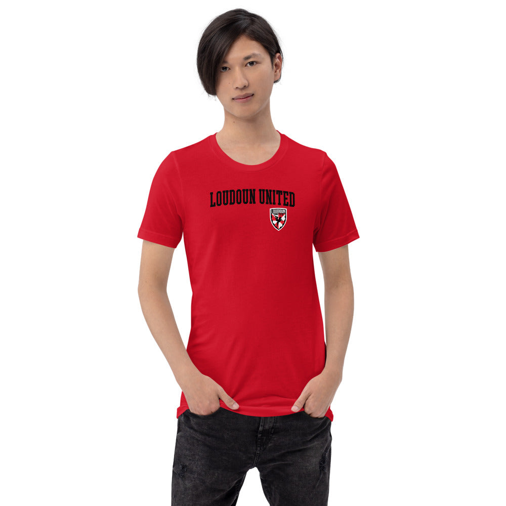 Loudoun United FC Wordmark Adult T-Shirt