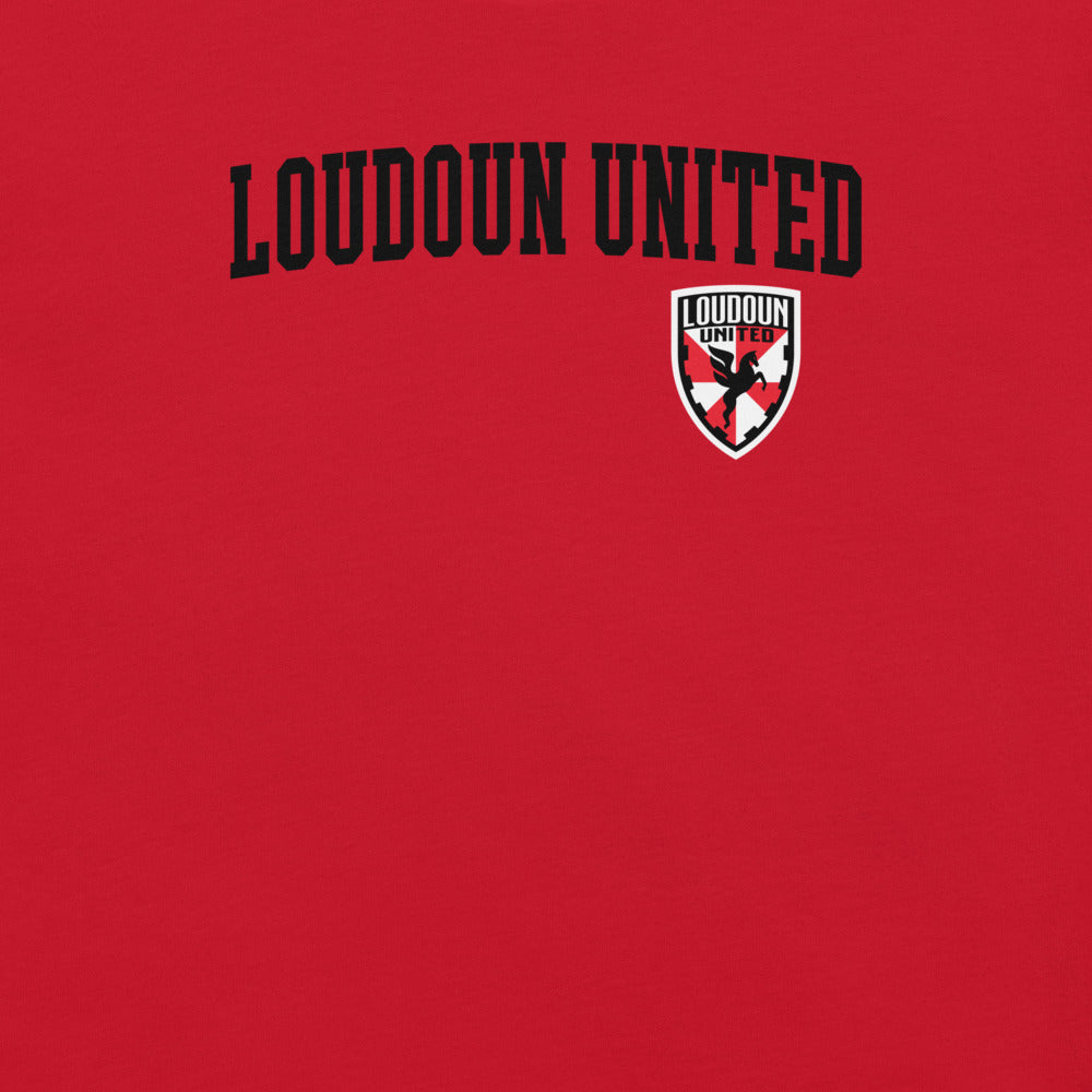 Loudoun United FC Wordmark Adult T-Shirt