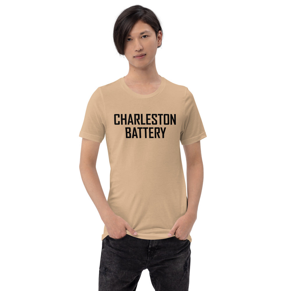 Charleston Battery Wordmark Adult T-Shirt