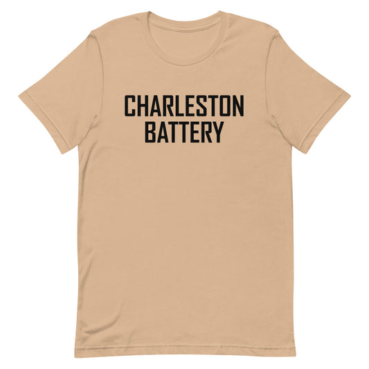 Charleston Battery Wordmark Adult T-Shirt