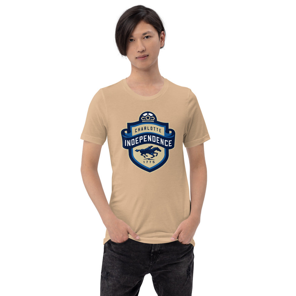 Charlotte Independence Crest Adult T-Shirt