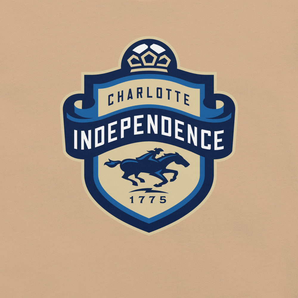 Charlotte Independence Crest Adult T-Shirt