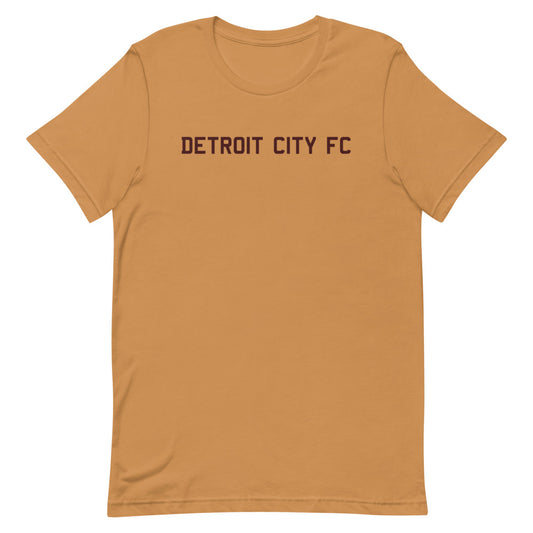 Detroit City FC Wordmark Adult T-Shirt