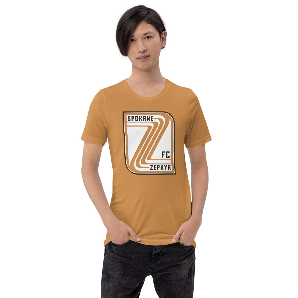 Spokane Zephyr FC Crest Adult T-Shirt