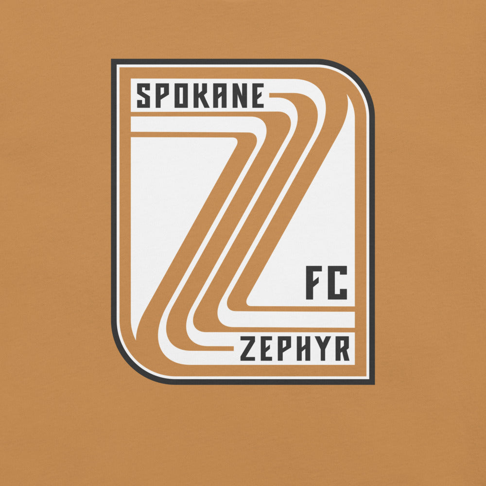 Spokane Zephyr FC Crest Adult T-Shirt