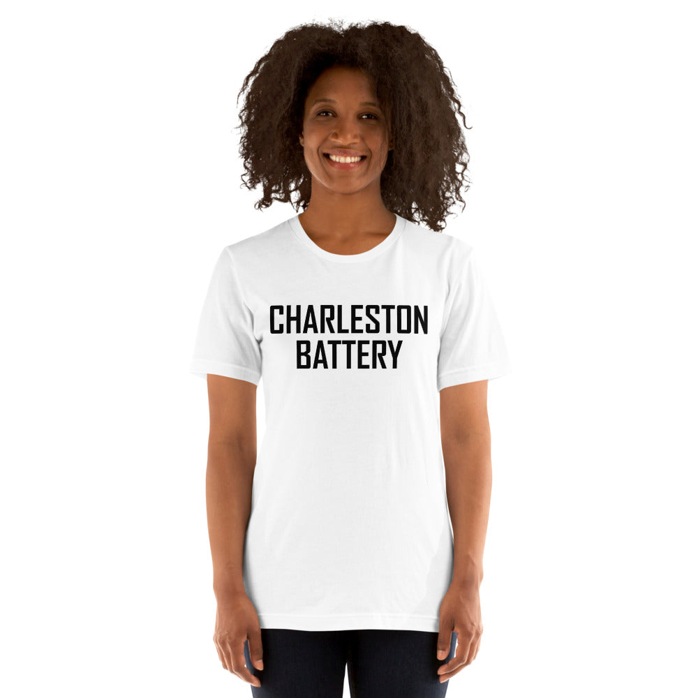 Charleston Battery Wordmark Adult T-Shirt