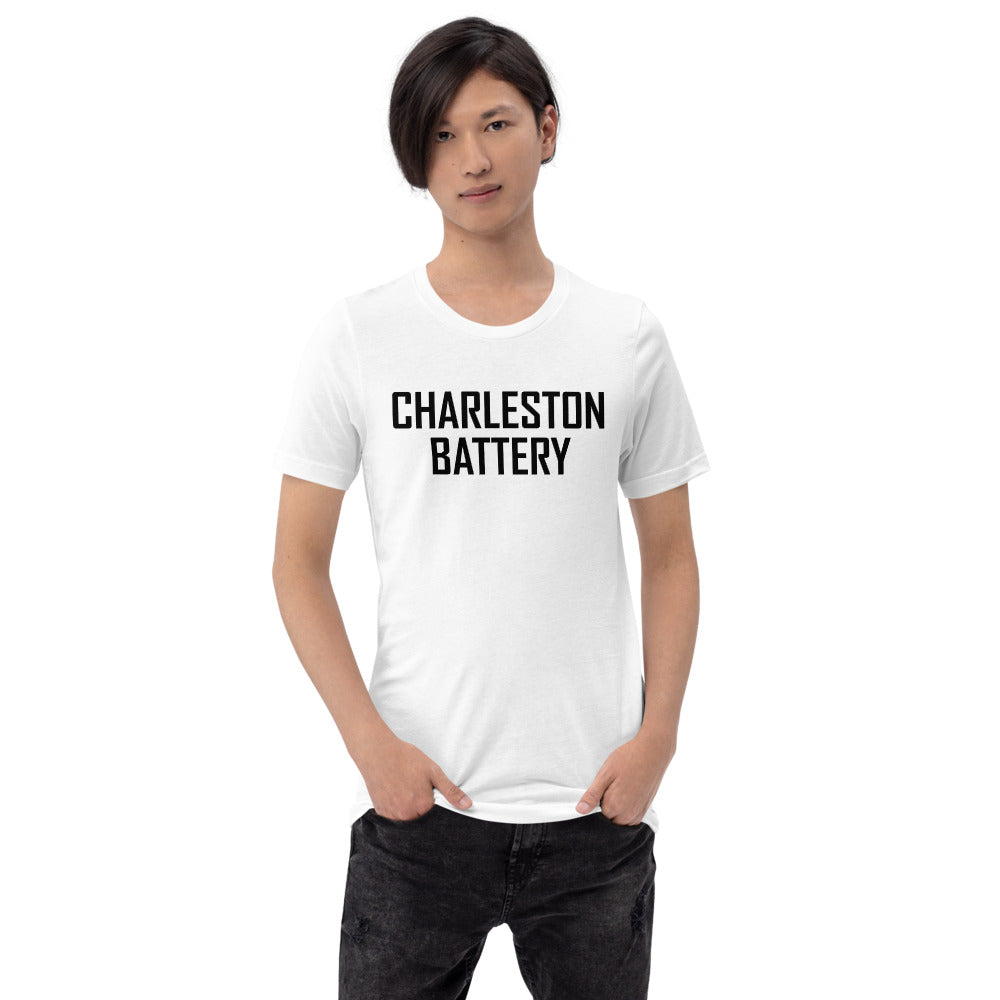 Charleston Battery Wordmark Adult T-Shirt