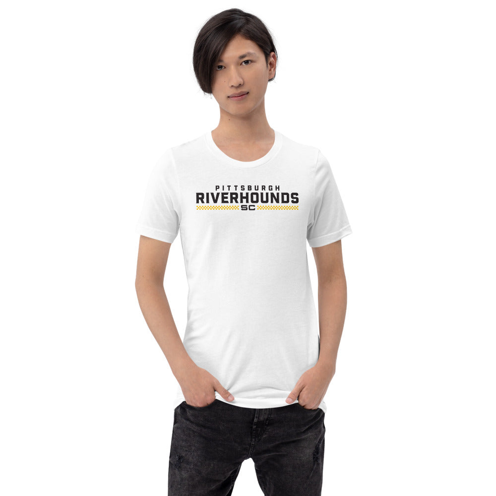 Pittsburgh Riverhounds SC Wordmark Adult T-Shirt