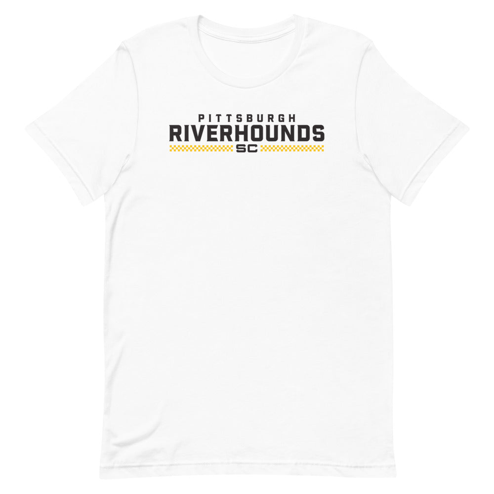 Pittsburgh Riverhounds SC Wordmark Adult T-Shirt