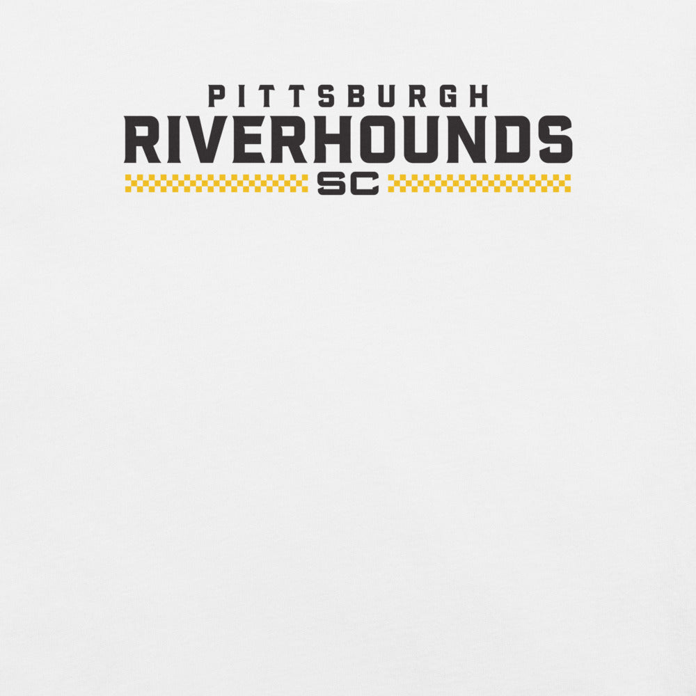 Pittsburgh Riverhounds SC Wordmark Adult T-Shirt