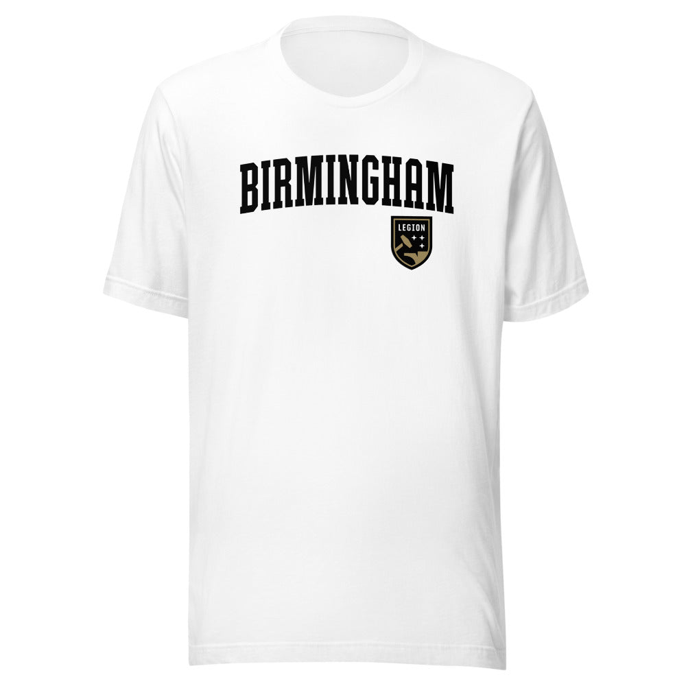 Birmingham Legion Wordmark Adult T-Shirt White