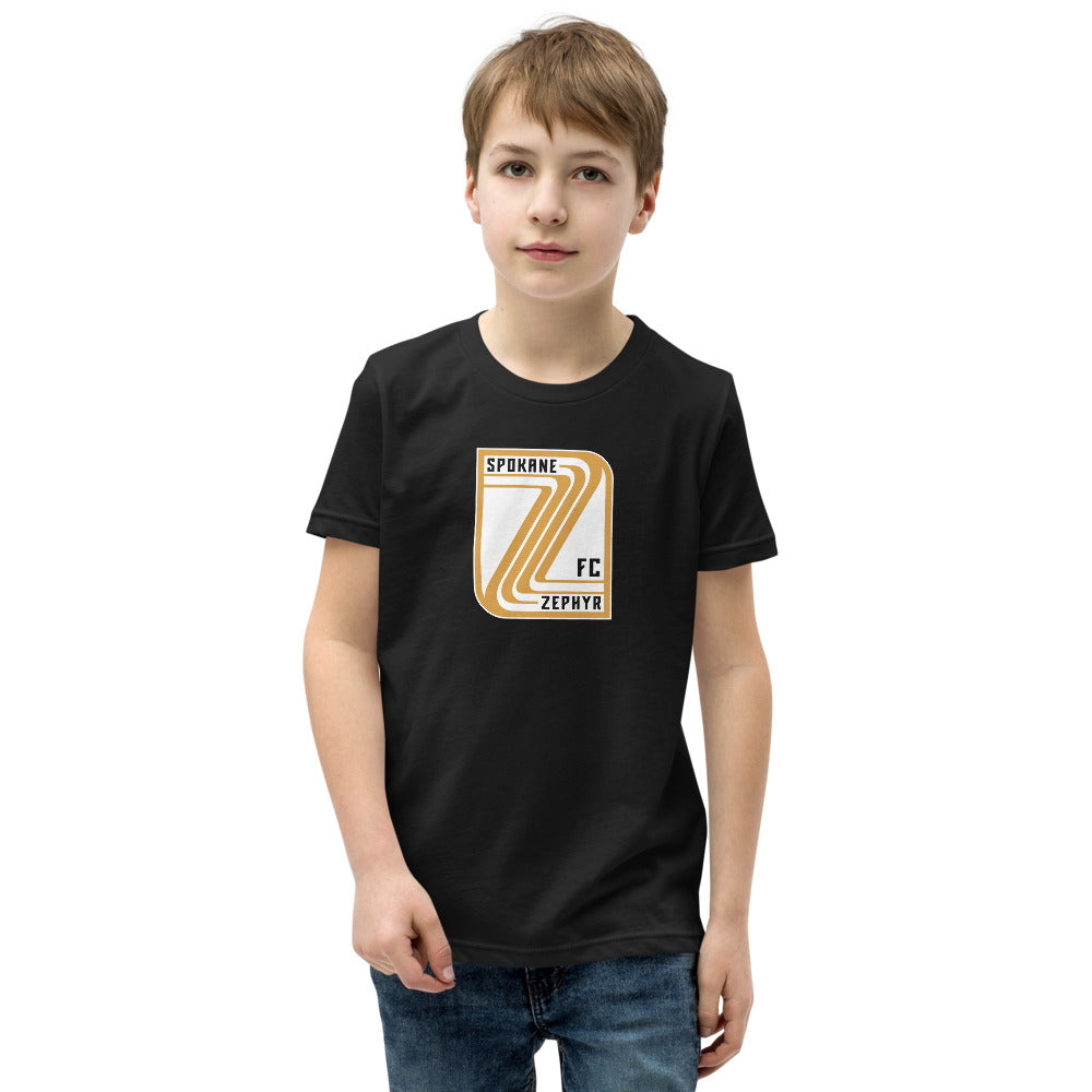 Spokane Zephyr FC Crest Kids T-Shirt