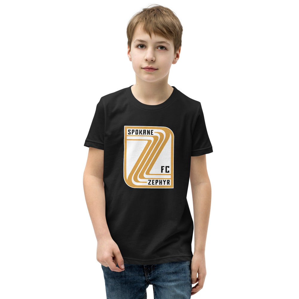 Spokane Zephyr FC Crest Kids T-Shirt