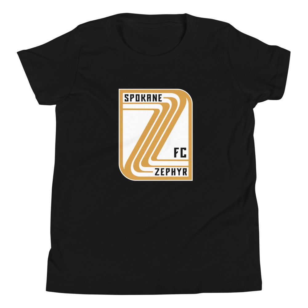 Spokane Zephyr FC Crest Kids T-Shirt